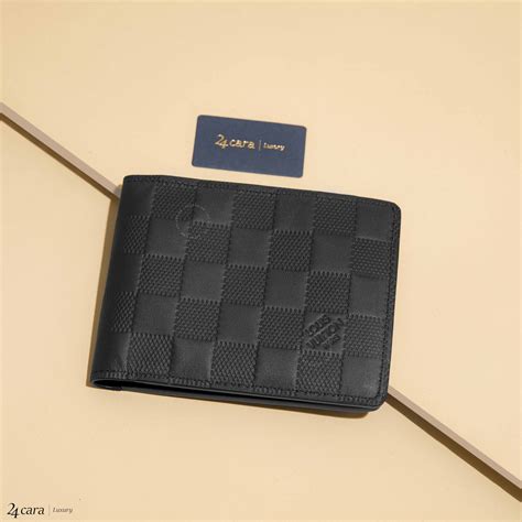 damier infini leather wallet